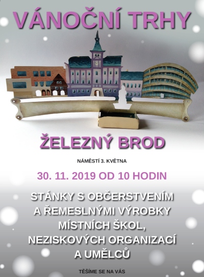 V Železném Brodě rozsvítí vánoční strom již 29. listopadu