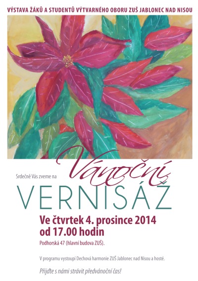 ZUŠ Jablonec vystavuje práce svých studentů