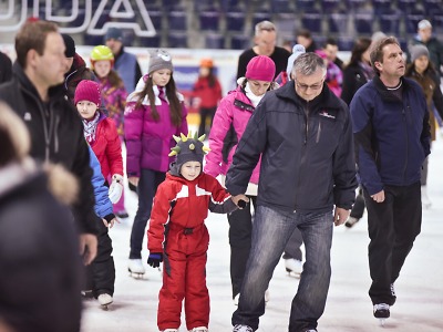 Vánoční bruslení ve Sport Parku Liberec