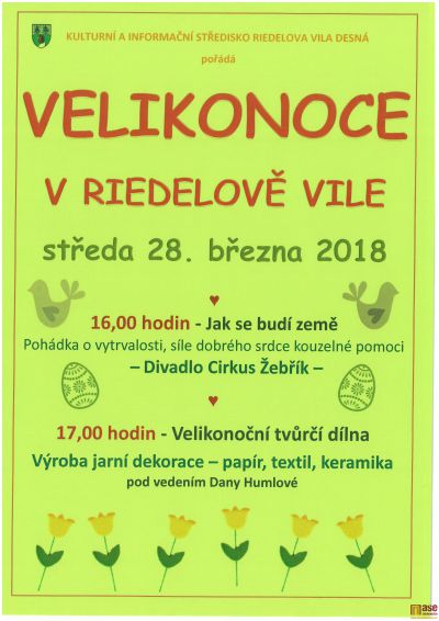 Velikonoce v Riedelově vile v Desné