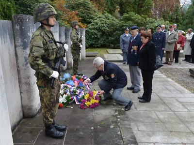 Den válečných veteránů si připomněli bývalí i současní vojáci