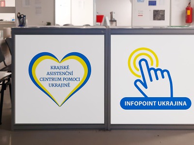 Kraj pomáhá kraj uprchlíkům. Zřídil infopoint, chystá i dětský tábor