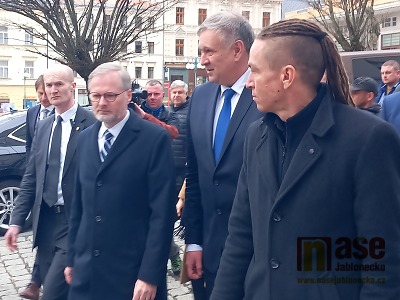 Česká vláda měla výjezdní zasedání v Jablonci