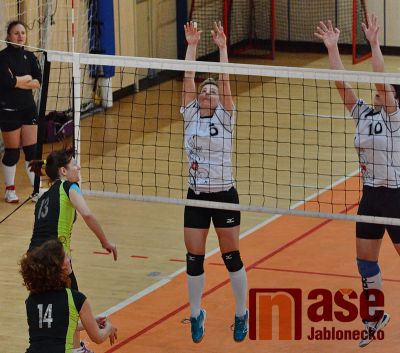 Pokračoval krajský přebor volejbalistek