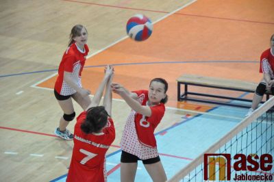 Okresní přebor žákyň Jablonecka ve volejbalu