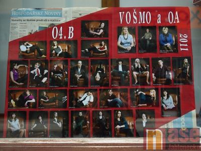 ANKETA o nejvydařenější maturitní tablo - VOŠMO a OA 04.B