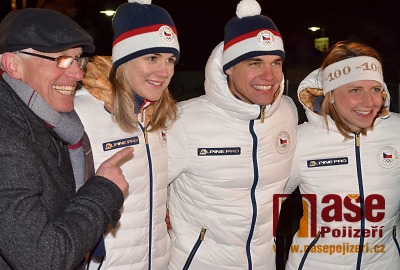 Vrchlabí přivítalo své olympijské hrdiny