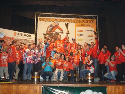 Obrazem: Slavnostní vyhlášení seriálu KTM ECC 2017