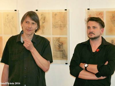 V Rychnově otevřeli výstavu k výročí výtvarníka Františka Holubce