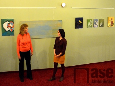 Obrazem: Výstava Terezy Johnové