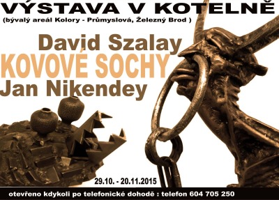 Kovové sochy obsadily prostor Kotelny na Poříči