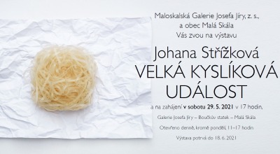 Autor foto:Archiv Galerie Josefa Jíry V maloskalské Galerii Josefa Jíry otevřou výstavu Johany Střížkové