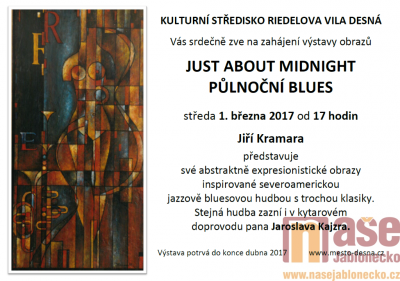 V Desné proběhne výstava obrazů Jiřího Kramara