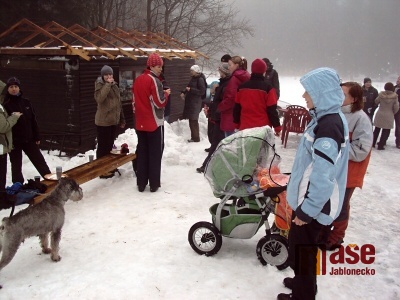 Na Bramberk dorazili i v dešti