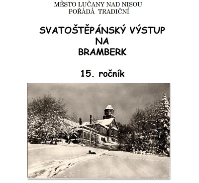 V Lučanech pořádají 15. ročník Svatoštěpánského výstupu na Bramberk