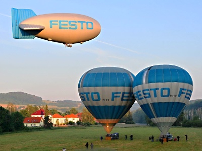Nebe nad Český rájem oživí vzducholoď i balon košem vzhůru