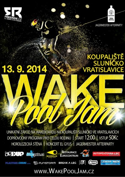 Jedinečný Wake Pool Jam zažije koupaliště ve Vratislavicích