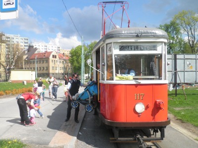 Fanoušci si historickými jízdami připomněli jablonecké tramvaje