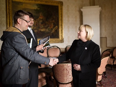 Zámek Zákupy navštívila první dáma České republiky