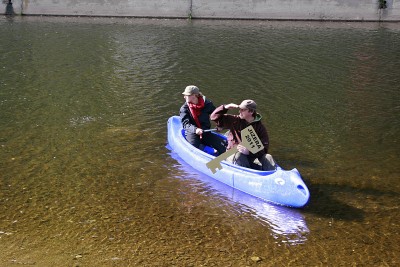 Na Malé Skále zamykali Jizeru