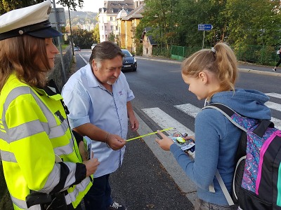 Akce Zebra se za Tebe nerozhlédne! probíhala i na Jablonecku