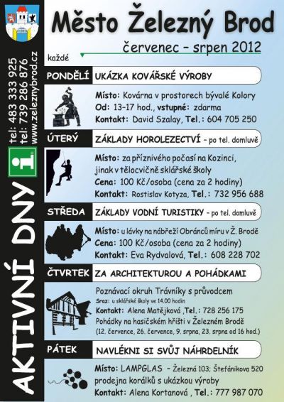 Aktivní dny v Železném Brodě