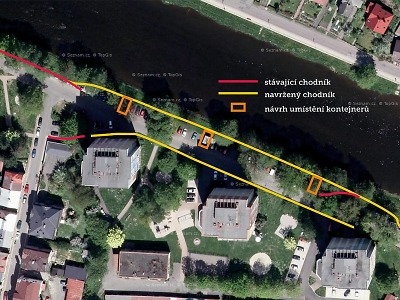 O úpravách v části Železného Brodu mohou rozhodnout občané v anketě