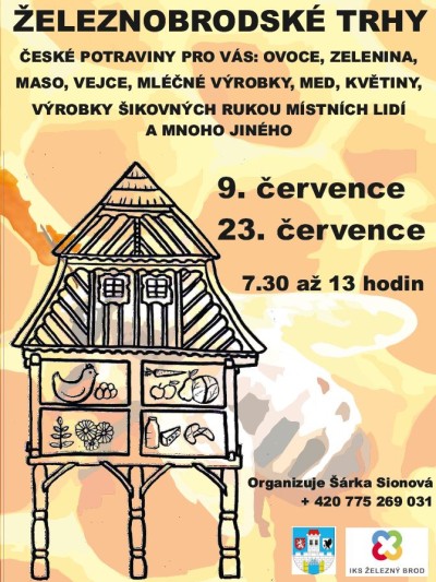 Místní farmáři nabídnou zboží na trhu v Železném Brodě