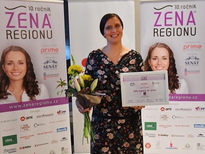 Ženou regionu za Liberecký kraj se stala podnikatelka Kamila Dvořáková