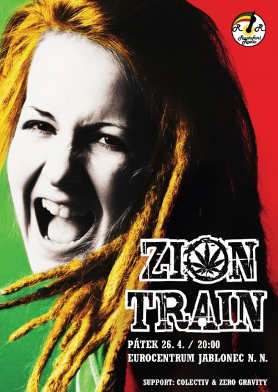 Britská reggae kapela Zion Train vystoupí v jabloneckém Eurocentru
