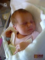 Malá Patricia Polívková udělala radost mamince Petře Harcubové 24. srpna 2011 k večeru.