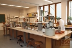 Laboratoře sklářské školy