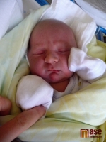 Mamince Petře Austlové udělal radost chlapeček Zbyněk Vedral. Narodil se 22. září 2011 ráno.