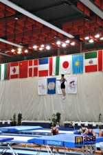 Přípravy na SP ve skocích na trampolíně 