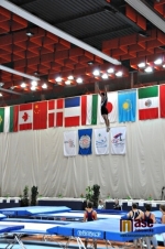 Přípravy na SP ve skocích na trampolíně 
