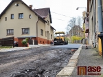 Oprava silnice v Lovecké ulici