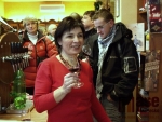 Otevírání Svatomartinských vín v Domě vína v Jablonci nad Nisou 11. 11. 2011 v 11 hodin 11 minut.