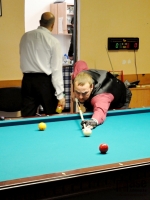 Bižuterie na domácích stolech v utkání extraligy v trojbandu hostila SK Policie Ústí nad Labem,