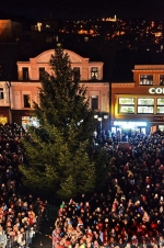Vánoční strom v Jablonci