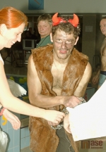 Čertovské vodní hrátky v jabloneckém bazénu 2011