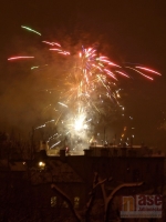 Oslavy příchodu nového roku 2012 v Jablonci nad Nisou.