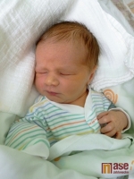 Tomášek Krajčiřík potěšil svou maminku Veroniku Krajčiříkovou také 13. ledna 2012 v noci.