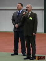 Starosta města Petr Baitl a předseda oddílu Dušan Molitoris