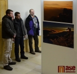 Z vernisáže výstavy v jablonecké radnici