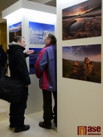 Z vernisáže výstavy v jablonecké radnici