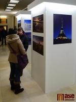 Z vernisáže výstavy v jablonecké radnici