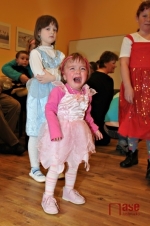 Valentýnský maškarní karneval.