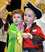 Valentýnský maškarní karneval.