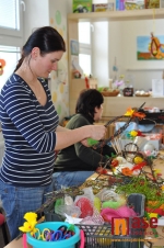 Velikonoční dílnička v MC Jablíčko