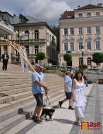 Víla Nisa předala v pátek Jablonečanům poselství